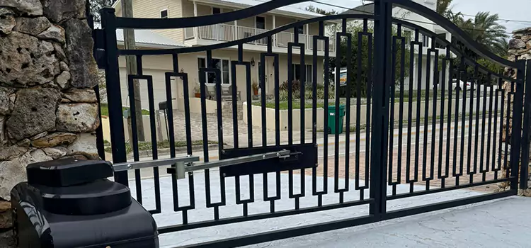 Swing Gate Opener with Keypad South Bend