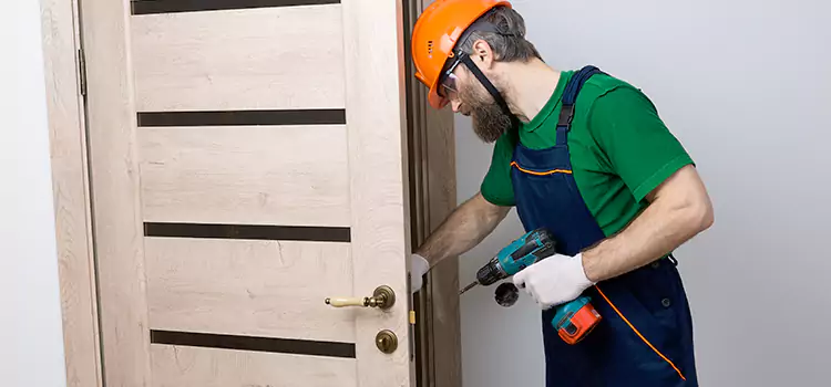 Replace Internal Door Handle with Lock South Bend